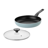 FRYING PAN SLATE 24CM WITH LID