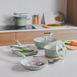 FRYING PAN BALANCE SAGE 24CM WITH LID